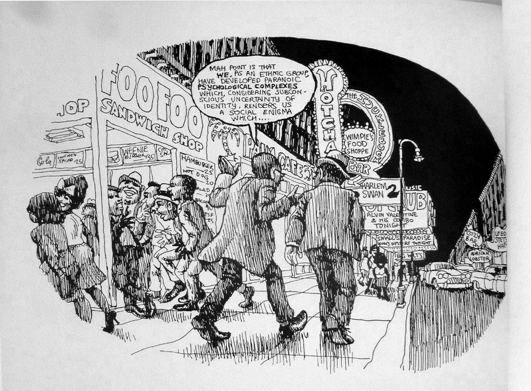 Robert Crumb Harlem Sketchbook
