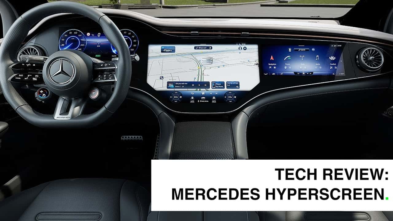 Mercedes-Benz MBUX Hyperscreen Test