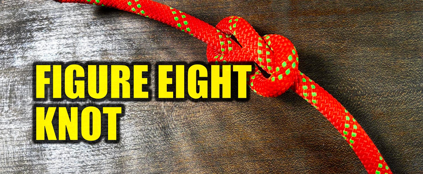 Figure Eight Stopper Knot