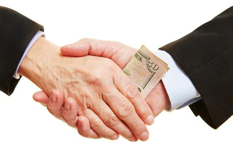 Business Bribery and Corruption Stock Image - Image of money, give ...