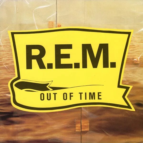 Cover art for Out of Time by R.E.M.