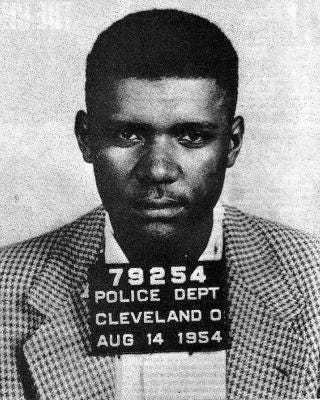 r/HistoryPorn - 1954 mugshot of boxing promoter Don King, who represented pugilistic stars such as Muhammad Ali and Mike Tyson, taken after King fatally shot a man suspected of trying to rob one of his gambling establishments. (800 X 894)