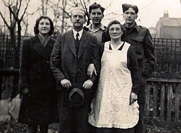 My grandfather on far right