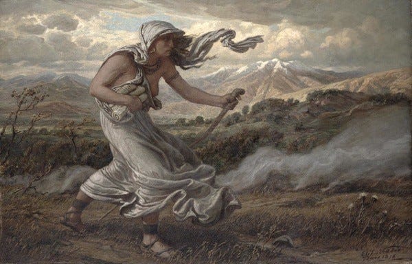 Sibyl of Cumae painting