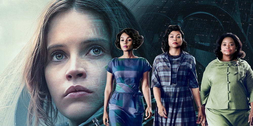 'Hidden Figures' wound up topping box office over 'Rogue One' 2017 images