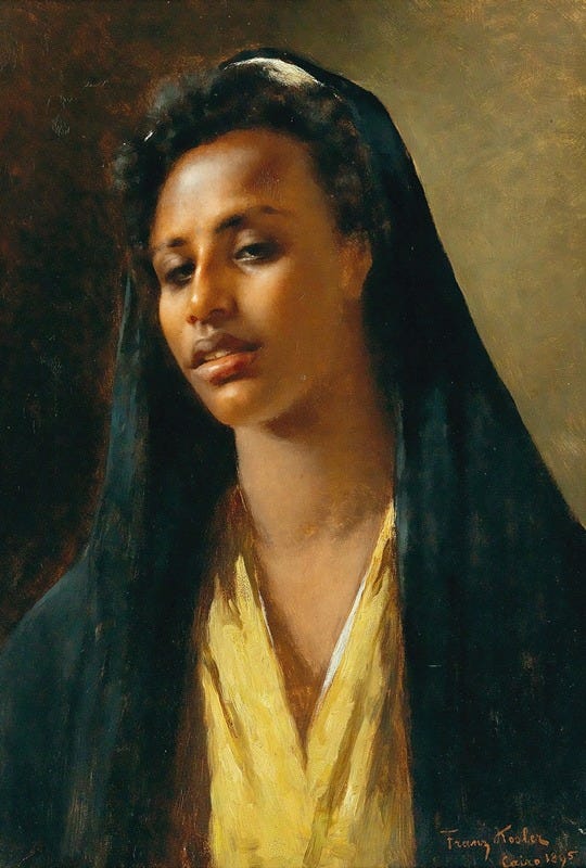 Franz Xaver Kosler - A fellah woman