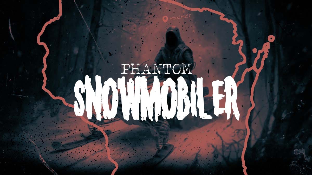 Phantom snowmobiler of Wisconsin