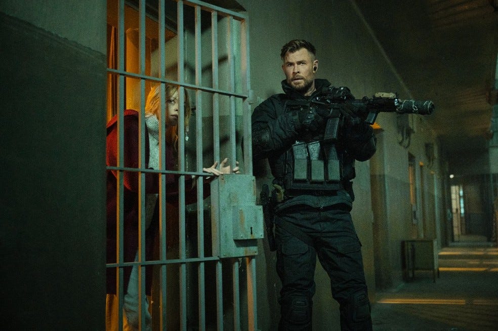 Resgate 2 é a continuação da franquia estrelada pelo ator Chris Hemsworth — Foto: Divulgação/Netflix