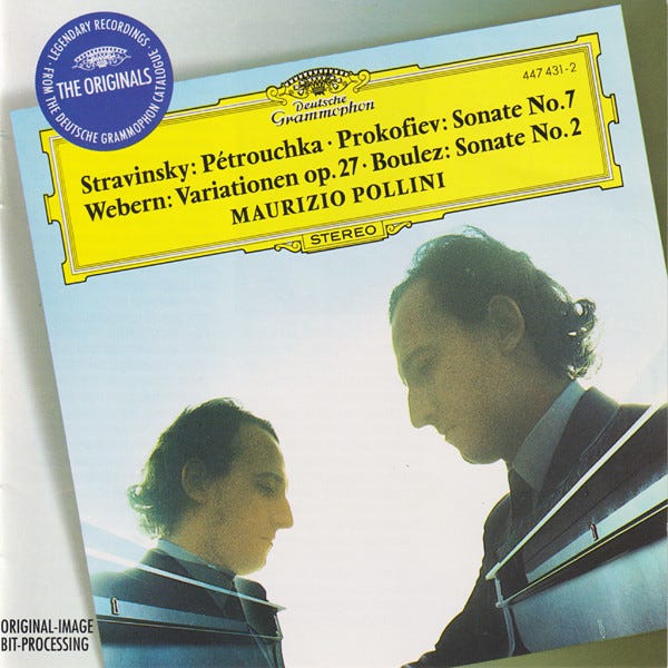Stravinsky, Prokofiev, Webern, Boulez - Maurizio Pollini – Pétrouchka /  Sonate No. 7 / Variationen Op. 27 / Sonate No. 2 (1995, CD) - Discogs