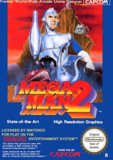 Let me look at the europen mega man 2 box art  AAAAAAAAAAAAAAAAAAAAAAAAAAAAA-" : r/Megaman