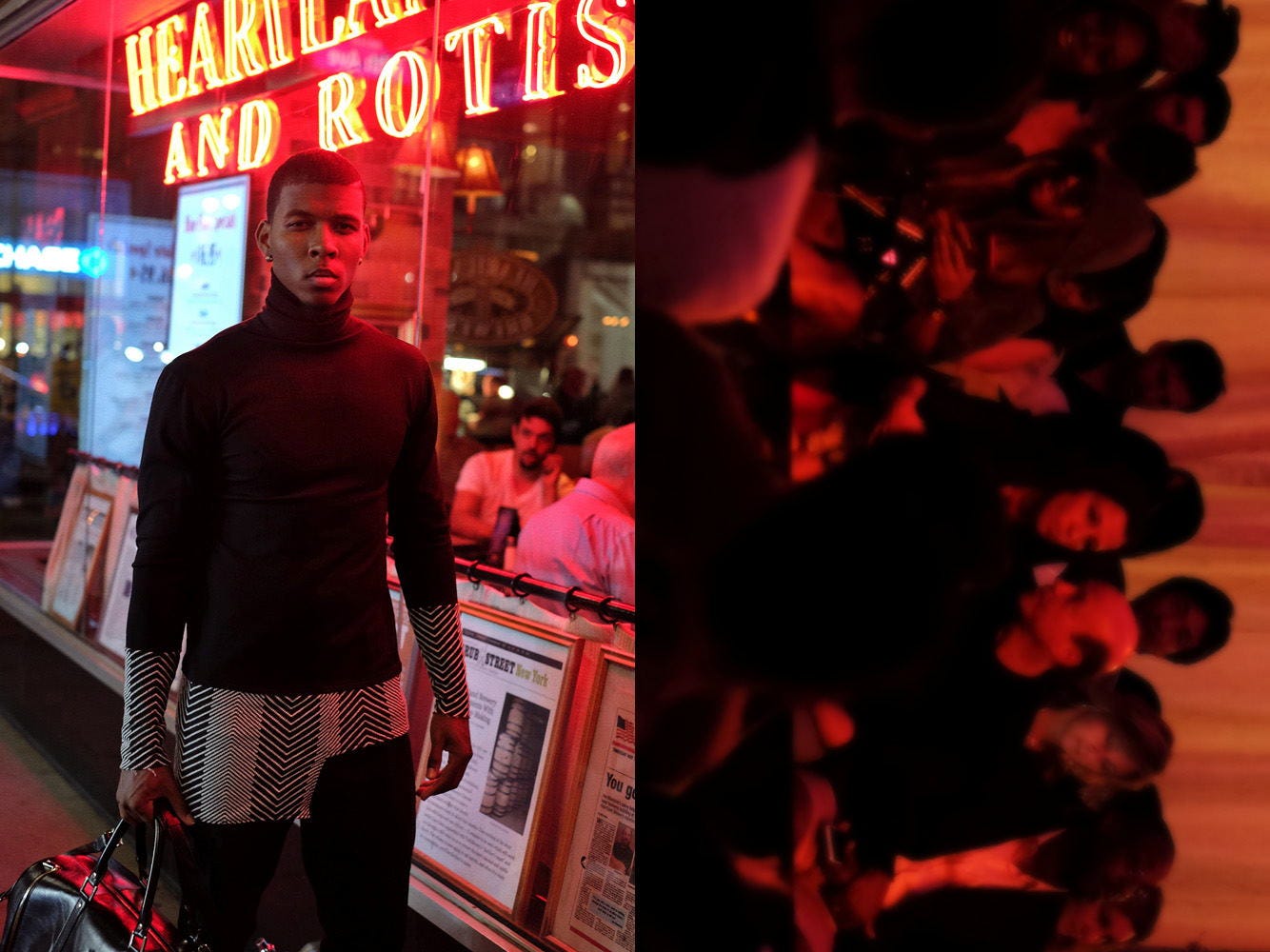 Shoot for Mario and Lee, the stylish brainchild of young designer Lionel Nichols