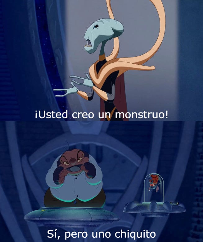 Top memes de ¡usted Creo Un Monstruo! en español :) Memedroid