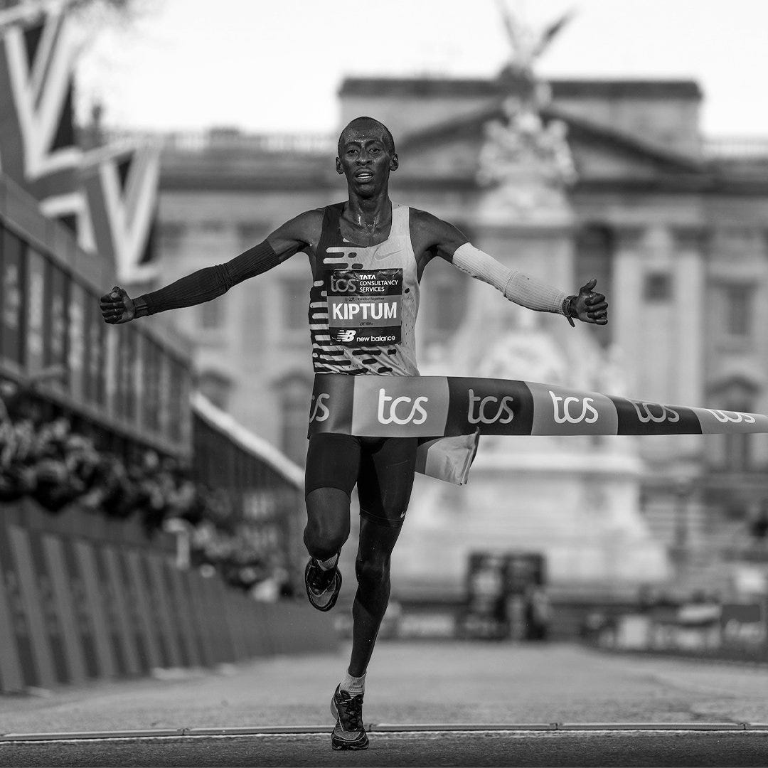 TCS London Marathon on X: "We are shocked and deeply saddened to hear the  terrible news of the death of marathon world record holder Kelvin Kiptum  and his coach, Gervais Hakizimana. The