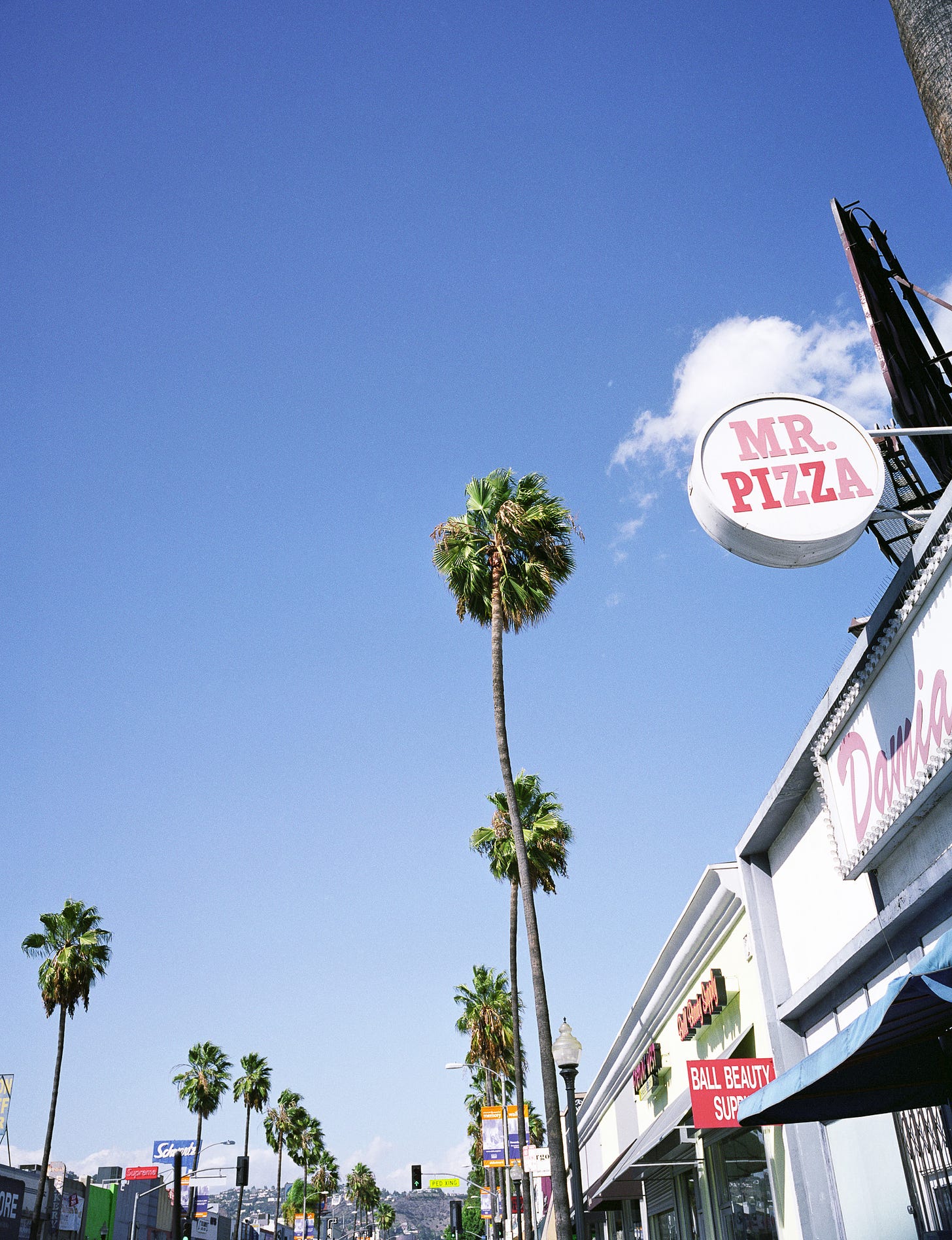 Mr. Pizza sign, Fairfax District, Los Angeles