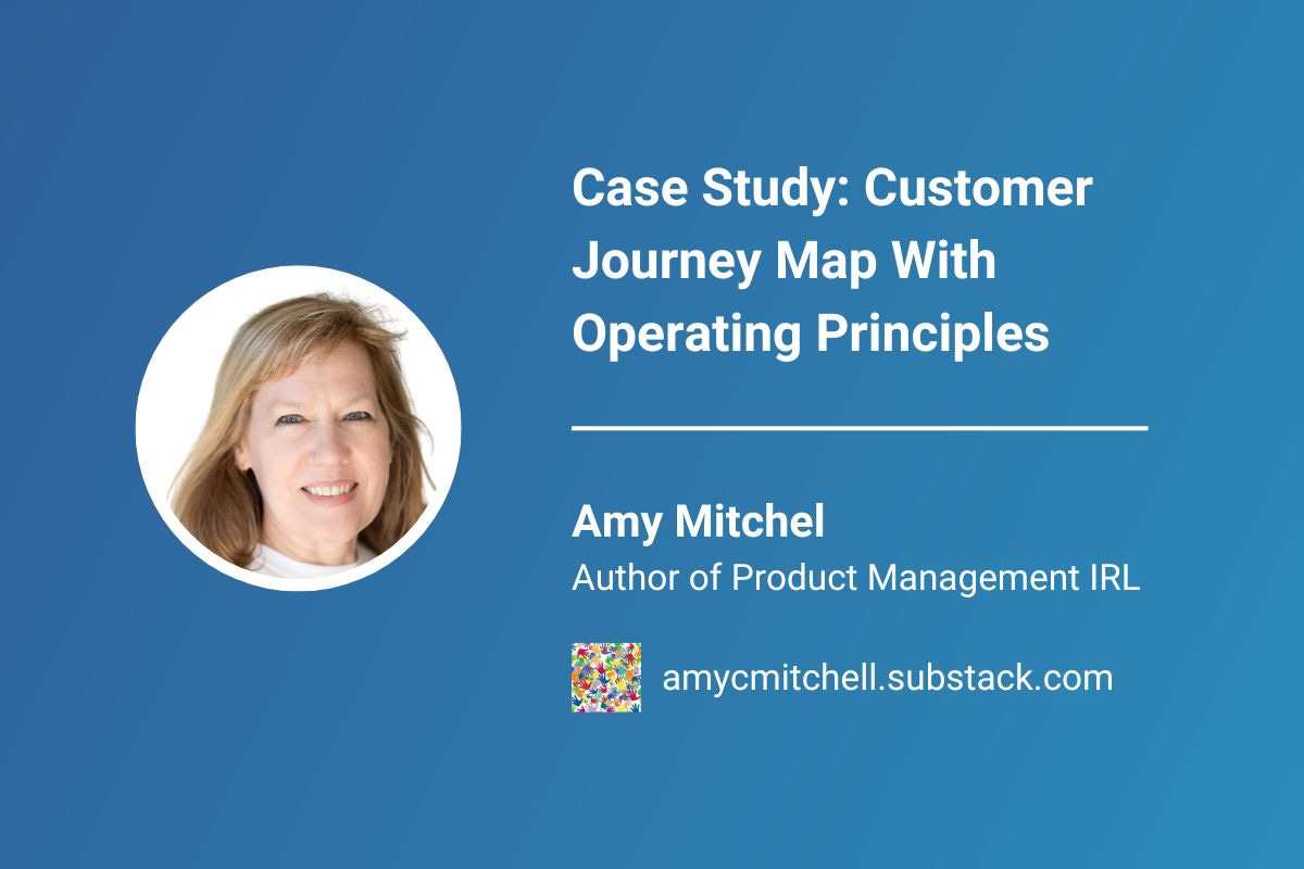 Case Study: Customer Journey Map With Operating Principles