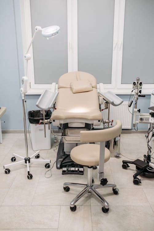 Free A Beige Gynecological Chair Stock Photo