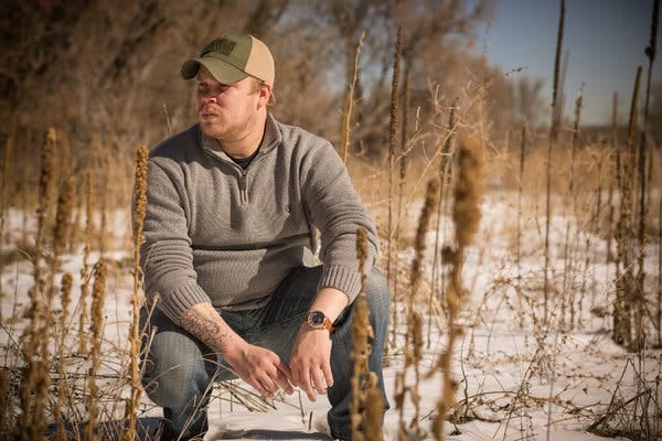 Hunter Garth, 26, a veteran who fought in Afghanistan: “I pulled the trigger. You didn’t. Don’t take that away from me.” Hunter Garth, 26, a veteran who fought in Afghanistan: “I pulled the trigger. You didn’t. Don’t take that away from me.”