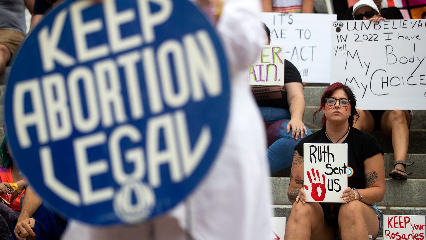 Tallahassee abortion rights rally protests overturning Roe vs Wade