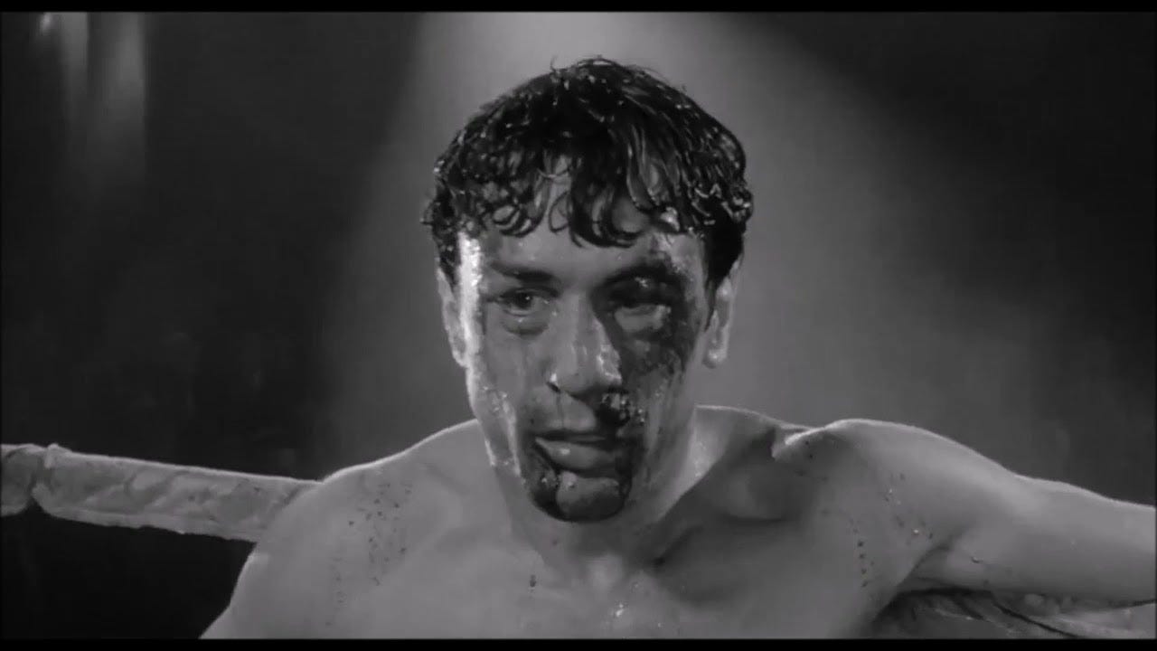 Raging Bull great scene - final fight with Sugar Ray Robinson - YouTube