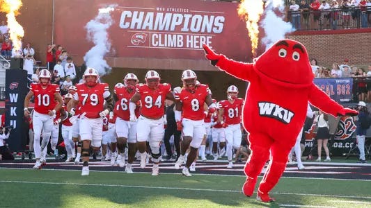 WKU Football Entrance 9-7-24