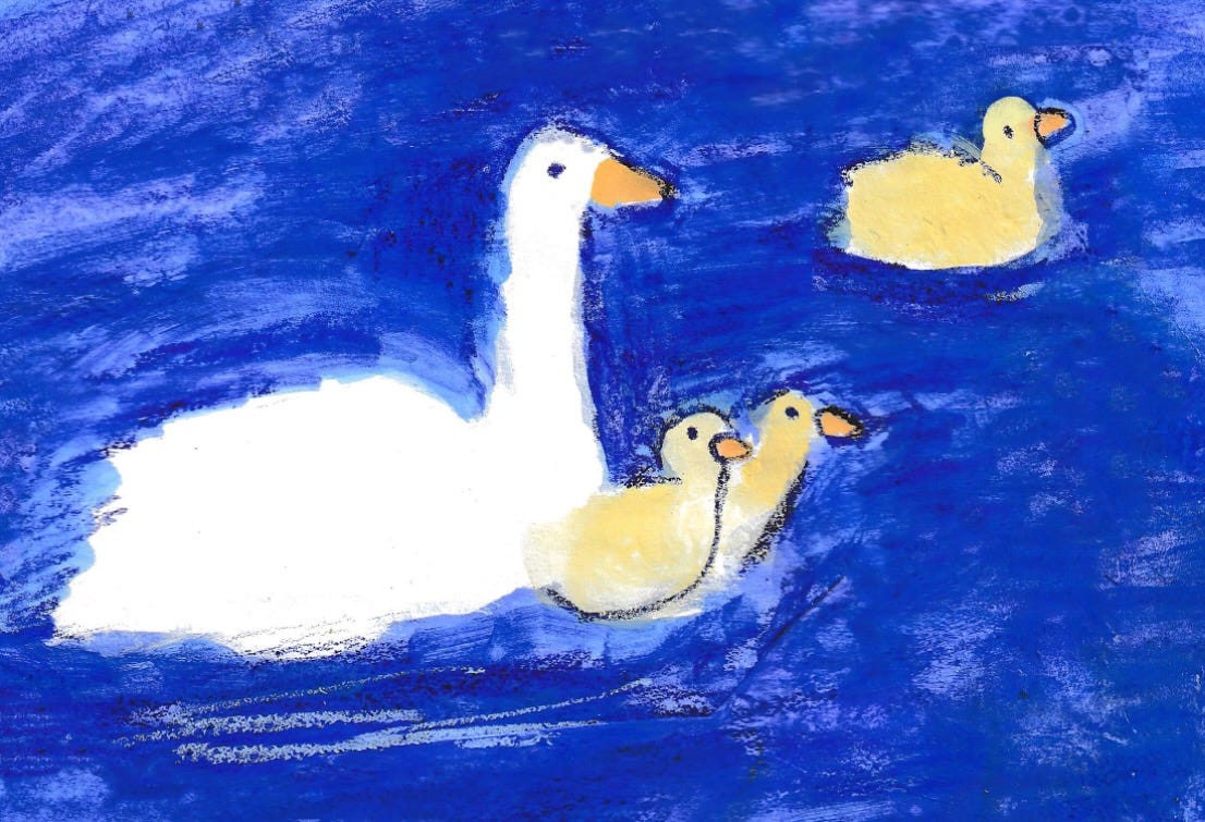 duck painting by Beth Spencer