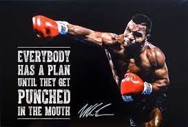Everyone Has a Plan Until They Get Punched in the Mouth" — Mike Tyson [1000  × 674] : r/QuotesPorn