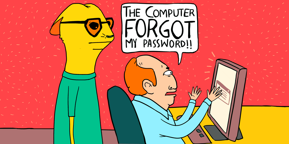 computer forgot my password