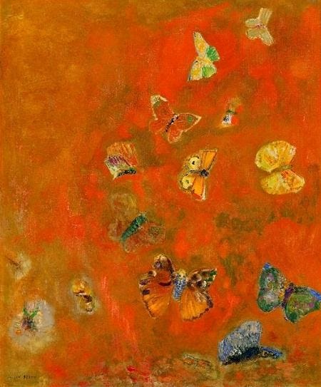 odilon-redon-evocation-of-buttlerflies