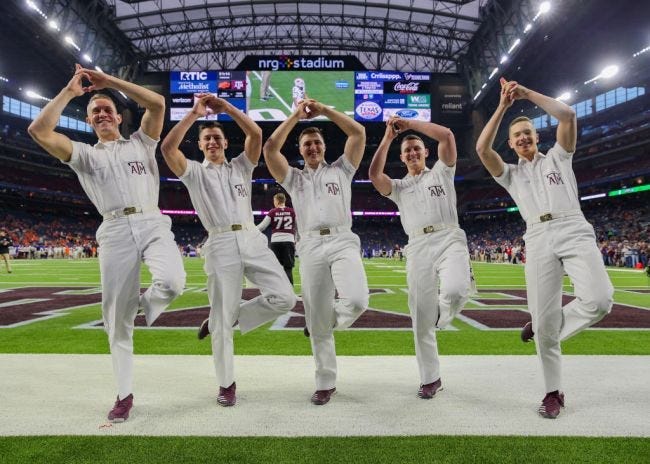 Texas A&M's 'Yell Leaders' Are The Cringiest Thing In College Football