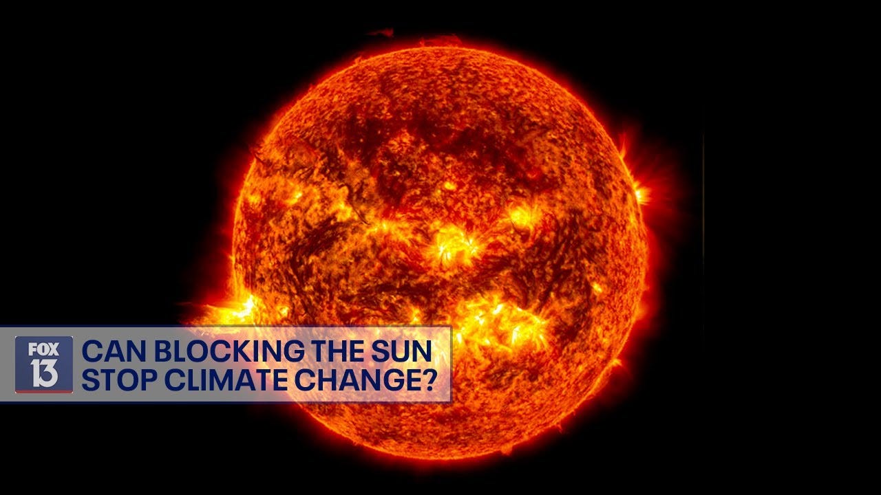 White House: Blocking the sun could stop climate change – but how can it be  done? - YouTube