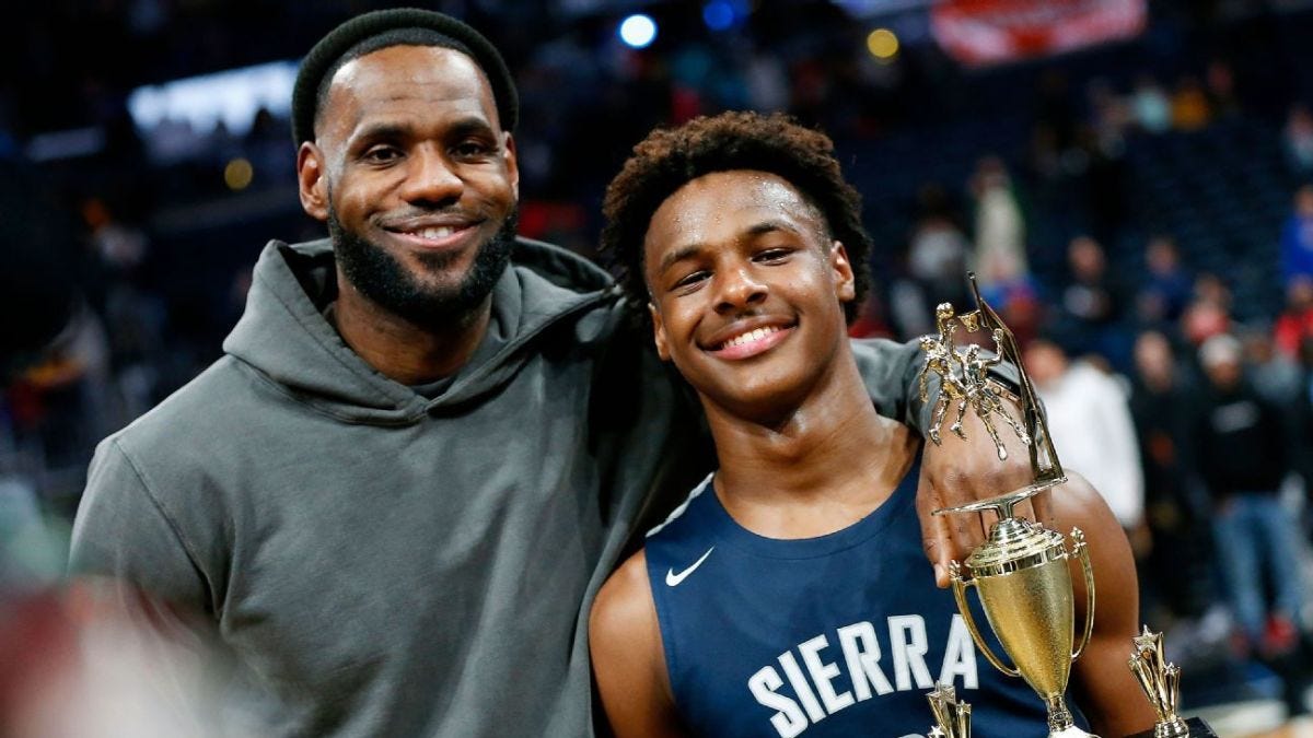 Lakers Players Pull Up to LeBron James' Son Game at Staples Center - All  Lakers | News, Rumors, Videos, Schedule, Roster, Salaries And More