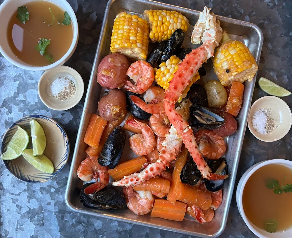 The BEST Vietnamese Cajun Seafood Boil – Takes Two Eggs