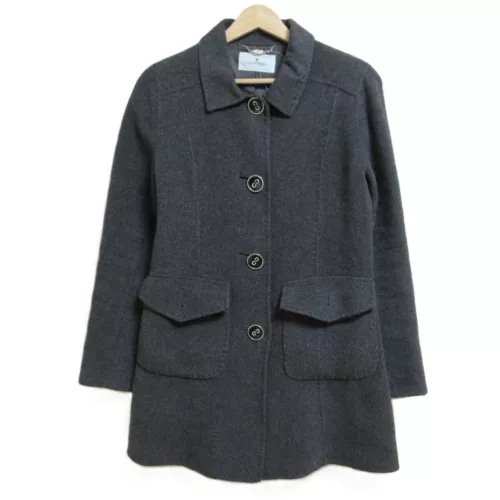 Auth COURREGES - Dark Gray Women's Coat - Picture 1 of 6