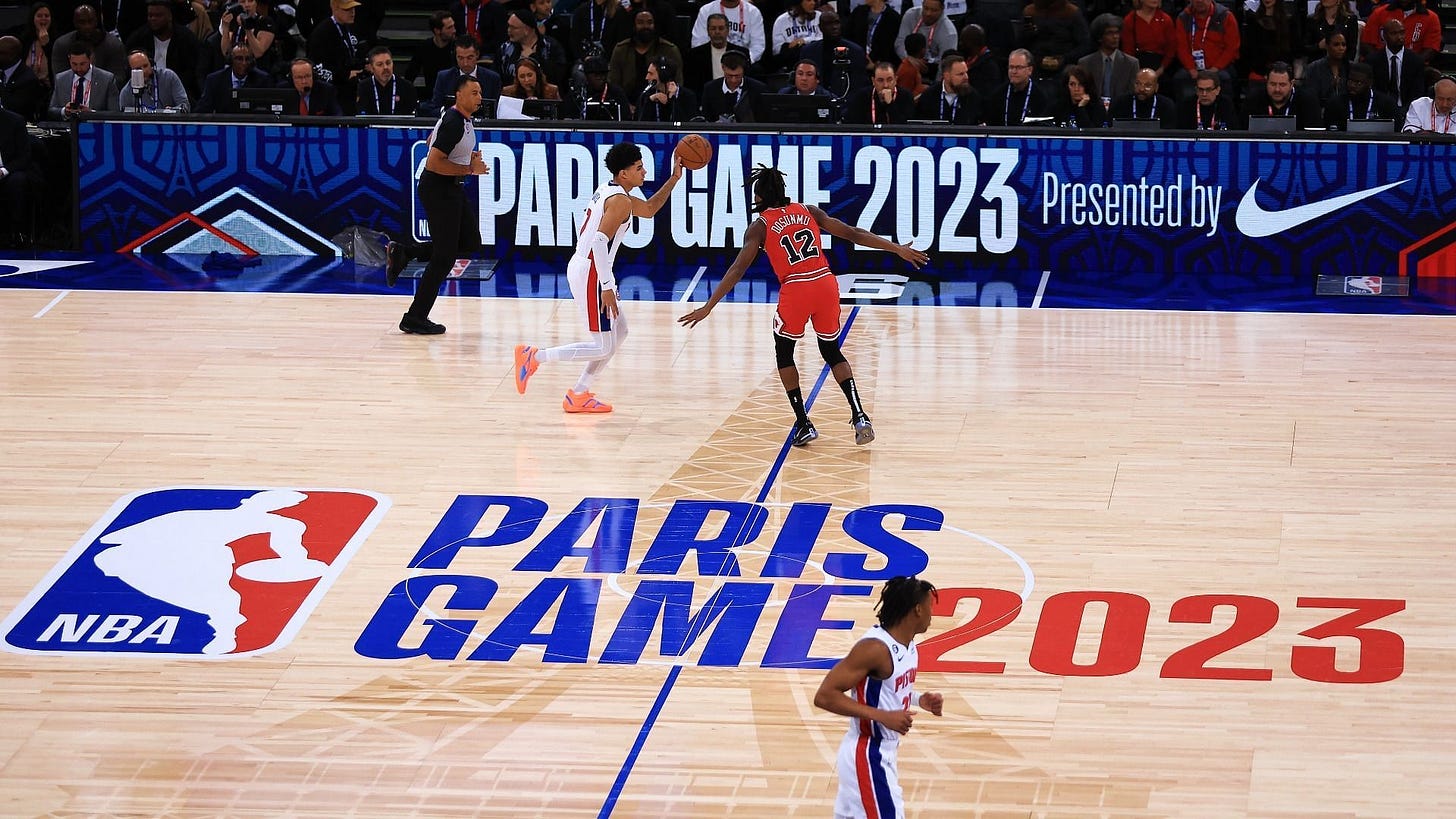 NBA Global Games and the league's quest for new fans