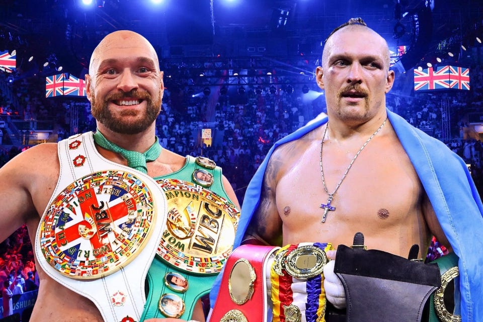 Fury and Usyk talks have collapsed