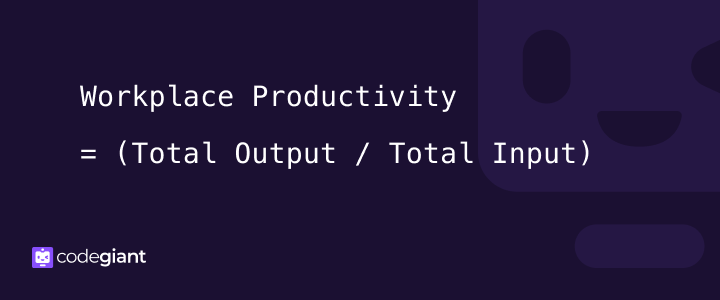 Workplace Productivity Generic Formula
