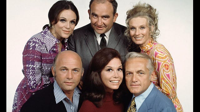 Cast of the Mary Tyler Moore show