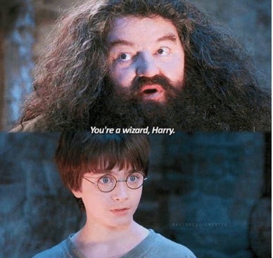 You're beautifull A Wizard Harry