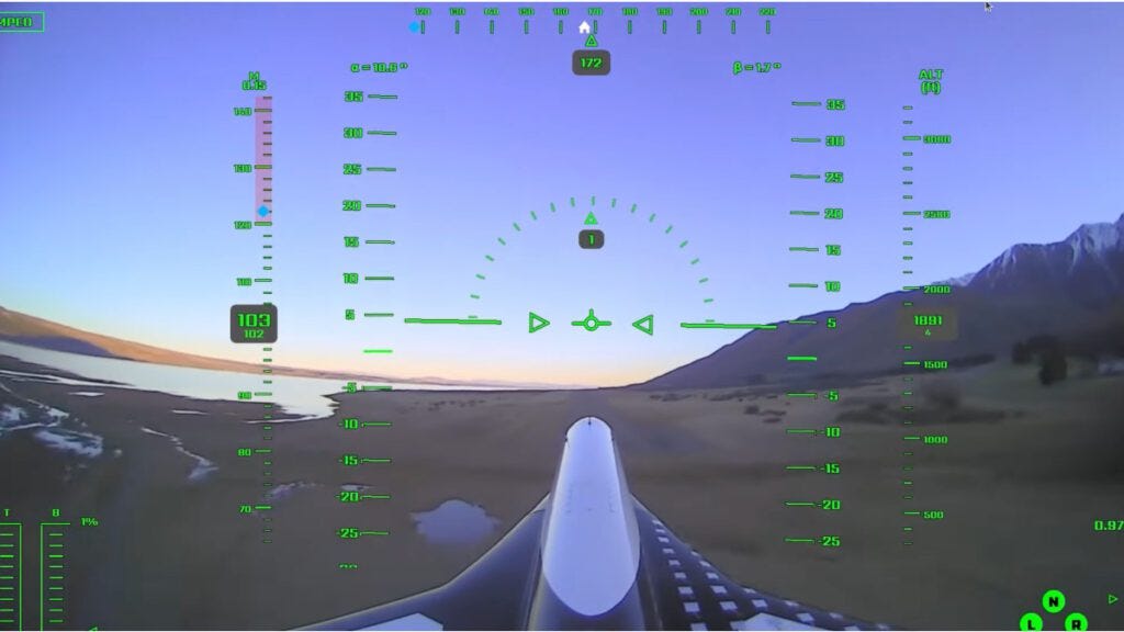 Aurora Mk-II Test Flight