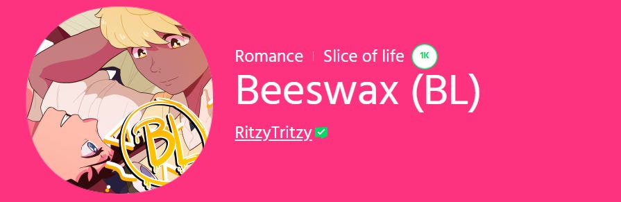 Beeswax Webtoon