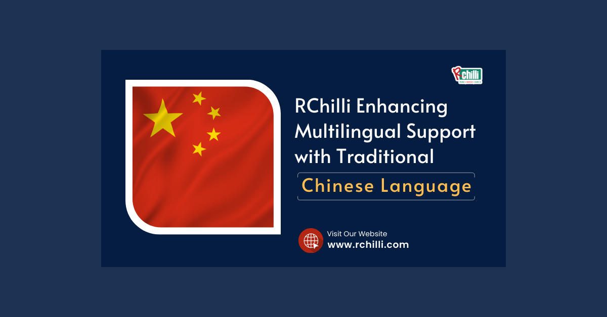 RChilli Enhances Recruitment Solution with Traditional Chinese Parser Capabilities