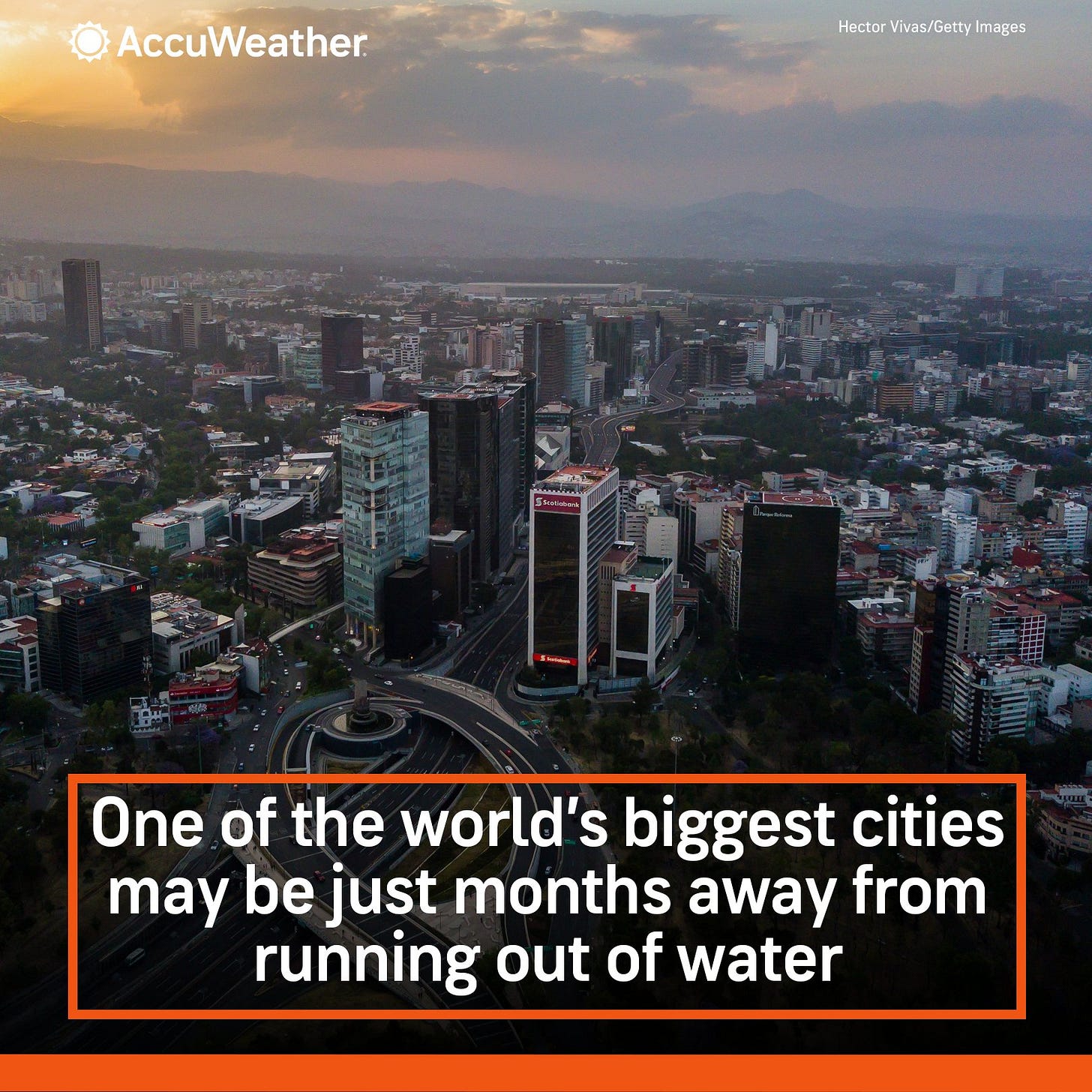 AccuWeather on X: "Some experts say that Mexico City could be just months  away from a "day zero" - where the taps run dry for huge swaths of the city.  https://t.co/eUahLciTEt https://t.co/UOvbPVOuMt" /