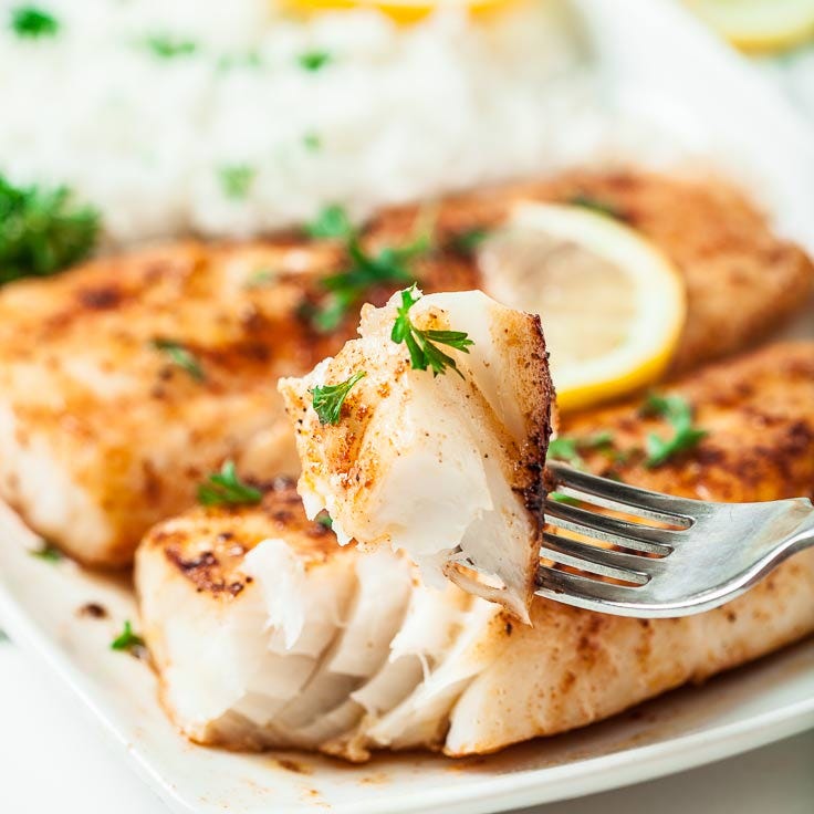 Easy Lemon Butter Fish in 20 Minutes | Chew Out Loud