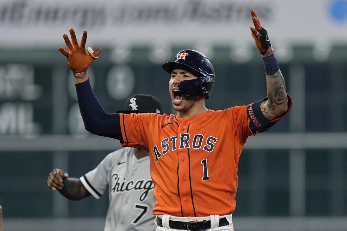 ALDS: Carlos Correa, Astros take 2-0 lead over White Sox - Los Angeles Times