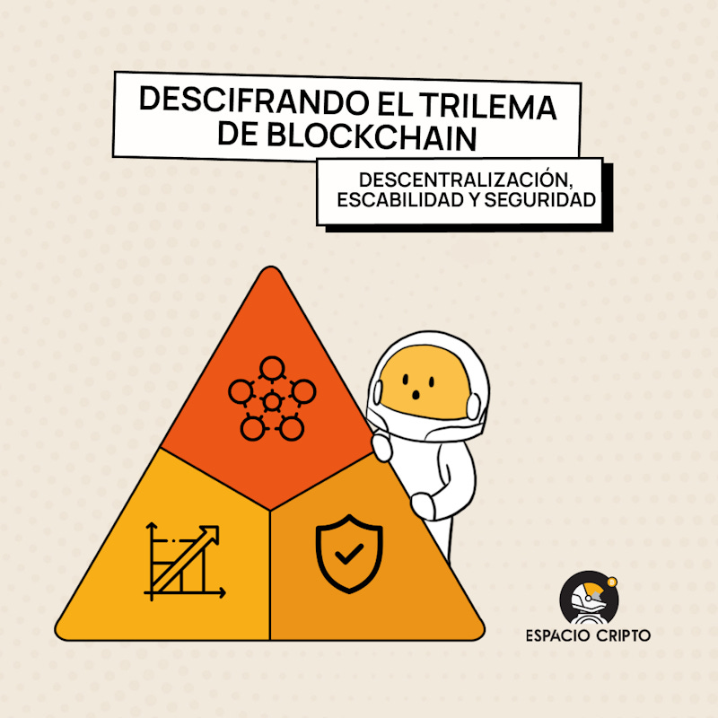 Descifrando el Trilema de Blockchain: Descentralización, Escalabilidad y Seguridad