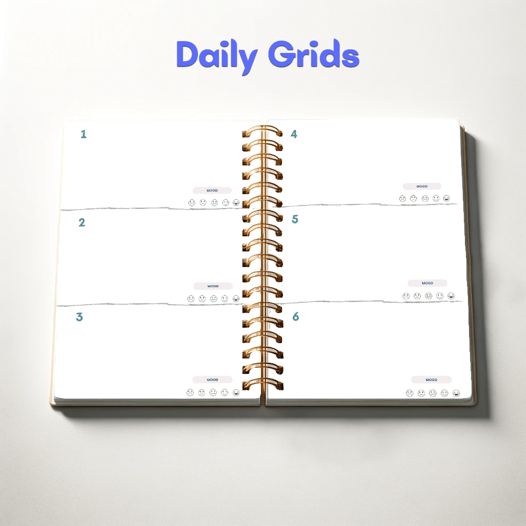 Daily Grids - 2024 Hindu Planner by Artham