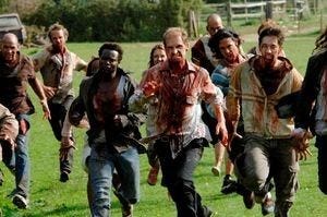 zombies running hard for the walking dead cell movie 2016