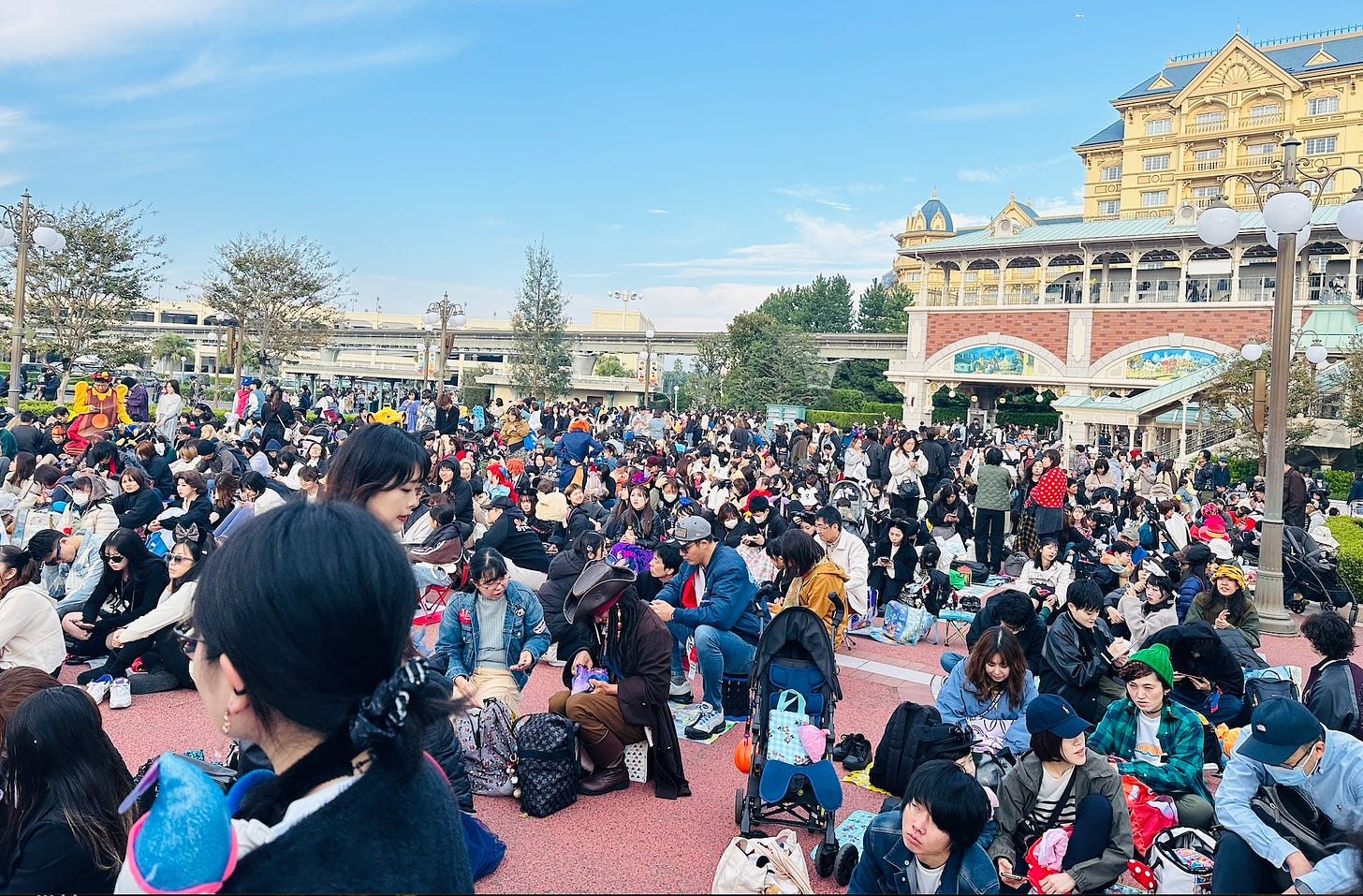 Tokyo Disney Crowd