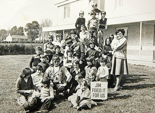 Jimmy Savile pictured surrounded by children at Jersey care home where 192  'suffered abuse' | Daily Mail Online