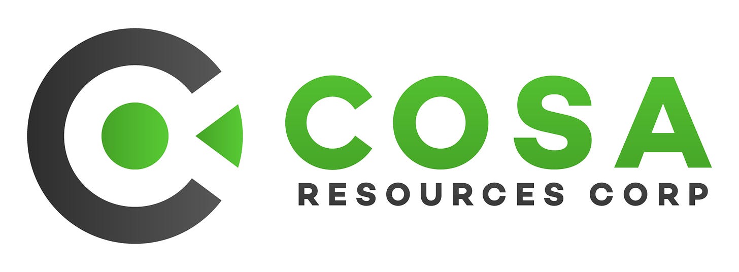 Cosa Resources Corp. | The Canadian Securities Exchange (CSE)